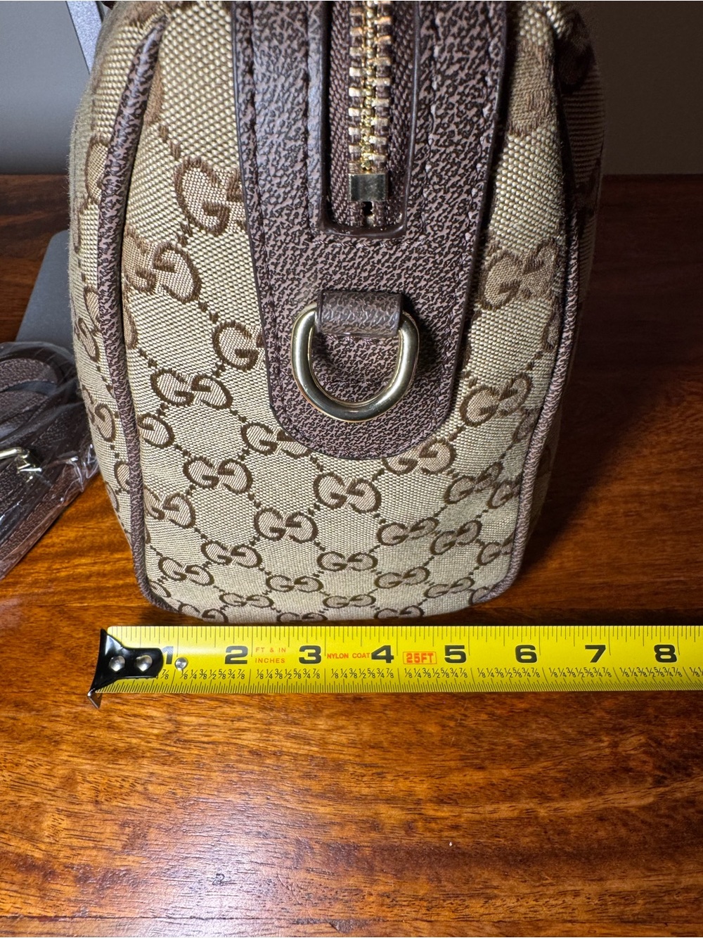 Canvas Top-Handle Shoulder Bag. No Brand. - Picture 2 of 8